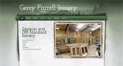 Desktop Screenshot of gerryfarrelljoinery.com